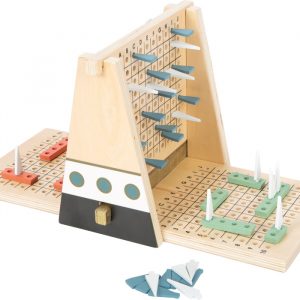 schiffe versenken gold edition aus holz strategiespiel