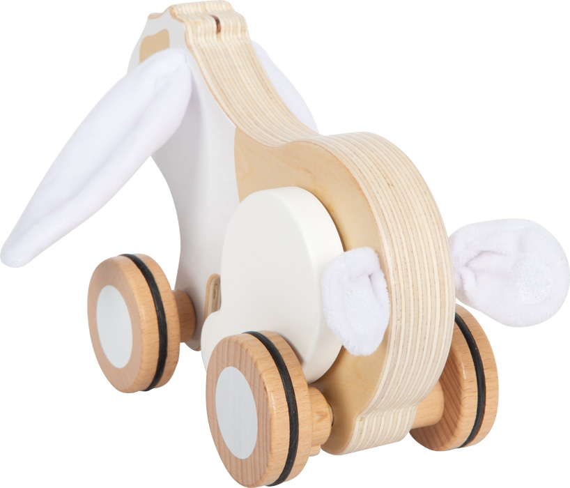 nachziehtier hase aus holz mit knisterohren pädagogisches lauf lernspielzeug nachziehtier hase aus holz mit knisterohren pädagogisches lauf lernspielzeug